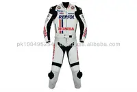 Customized_Leather_motorbike _ d-الجلد جلدية سباق البدلة (approved ce حماية كاملة النارية البدلة) _ honda_one_hear_white_suit
