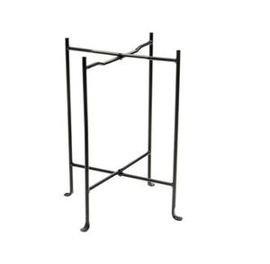 <b>Mango</b> Wood & Iron Serving Table with Foldable Stand Powder Coated Finish as Living Room Side Table or Bedroom Coffee Te Tray - Product Image 1