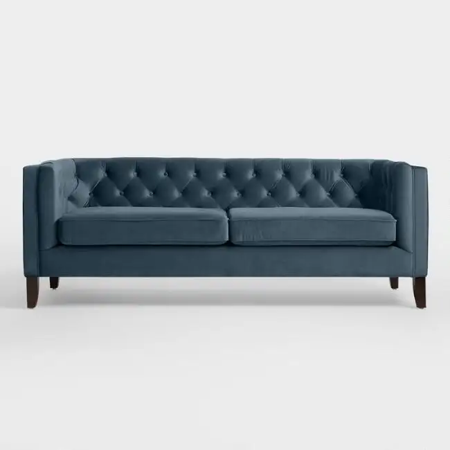 Letti elegante divano tappezzeria tessuto popolare velluto mobili per la casa moderni soggiorno divani stile europeo soggiorno mobili da soggiorno