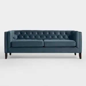 Bedden Elegante Sofa Bekleding Stof Populaire Fluwelen Huismeubilair Moderne Woonkamer Sofa Europese Stijl Liveroom Meubels