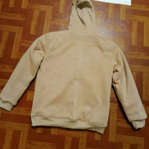 Sweat à capuche zippé personnalisé en polaire respirant et coupe-vent avec impression de logo sur mesure pour homme – Idéal pour l'hiver – 100 % personnalisable - Product Image 3