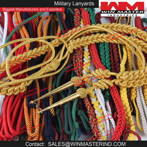 Cordón de seda blanca, accesorio de 30 "de longitud, con silbato, venta de la mejor calidad - Product Image 2