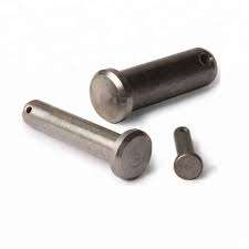 Attaches certifiées ISO RELEX Acier inoxydable 304 lisse Goupilles de chape en acier au carbone Goupille de cheville Application de machines industrielles - Product Image 4