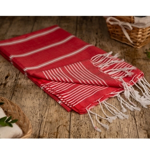 High Quality 100% Cotton Soft Custom <b>Hammam</b> Fouta Turkish Beach <b>Towel</b> for Hot Sale Stripe Design Indian Manufacturer - Product Image 2