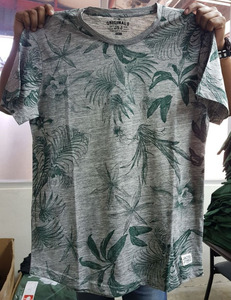เสื้อยืดผู้ชายผ้าฝ้ายคุณภาพสูงลายพิมพ์ดีไซน์ดั้งเดิมจากบังกลาเทศสำหรับผู้ใหญ่สำหรับฤดูใบไม้ผลิ - Product Image 4