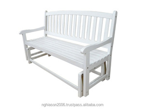 Hot <b>Sale</b> Vietnam Solid Wood Patio <b>Bench</b> Outdoor Furniture Traditional Design <b>for</b> Park High Quality - Product Image 2