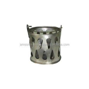 Vente en gros de bougies décoratives bougeoirs votifs en métal avec poignée en fil de fer bougeoirs votifs en métal faits à la main - Product Image 3