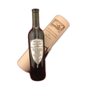 Boîte à vin en bois antique, boîtes à vin de luxe en bois antique, vente en gros - Product Image 1