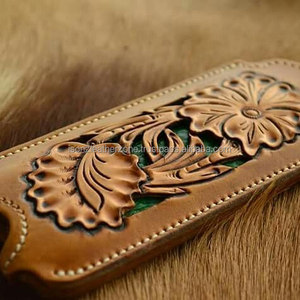 Funda de cuero 100% real para cuchillo - Product Image 2