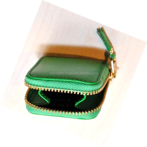 Customizable <b>Small</b> Coin Case Elegant Coin <b>Purses</b> Made in India - Product Image 1