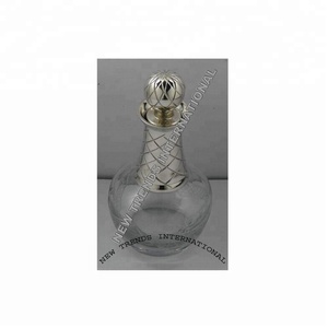 Bouteilles en laiton de luxe de qualité supérieure faites à la main à forte demande verres décoratifs de vente en ligne - Product Image 1