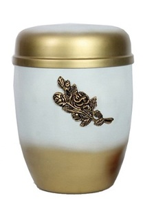 Urna de cremación metálica para cenizas humanas, urna de cremación europea económica, urna metálica funeraria económica, mejor precio. - Product Image 5