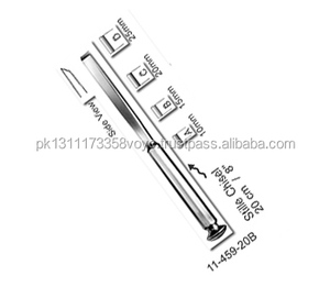 Autoclave ortopédico lexer spongiosa, mango de fibra, curvado, tamaño 5mm,10mm,15mm - Product Image 3