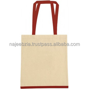 High Quality Blank Plain Cotton <b>Canvas</b> Bags Reusable Shopping Cotton Tote Bags With Custom Printed Logo - Product Image 3