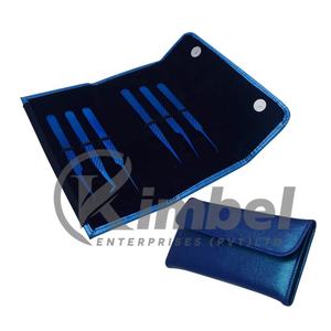 ชุดแหนบต่อขนตาสีโรสโกลด์แบบมืออาชีพ6ชิ้นบรรจุภัณฑ์สแตนเลสออกแบบได้ตามต้องการสำหรับช่างขนตา - Product Image 2