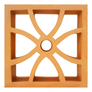 Ladrillo de Arcilla de Alta Calidad Tipo Teja Hawaiana para Construcción Bloque de Ventilación Hecho en Vietnam Precio EXW - Product Image 5
