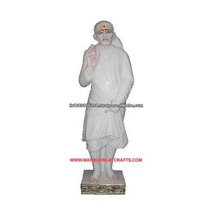 Beautiful Dwarka Mai Marble Statue - Product Image 1