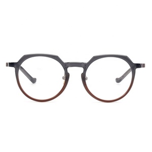 Personalizzato Due Strato Palle Degli Occhi Telaio Alto-Basso Acetato di Montature da vista - Product Image 1