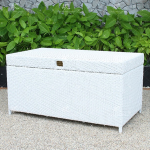 Poly Rotin Extérieur Jardin Coffre - Product Image 1