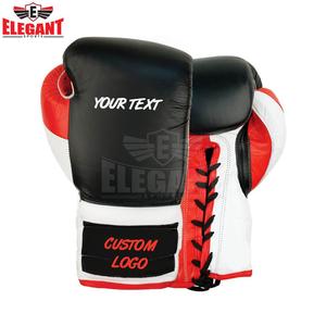 Gants de boxe en cuir rose Gants d'entraînement de combat de haute qualité Gants de boxe Nouveau design - Product Image 3