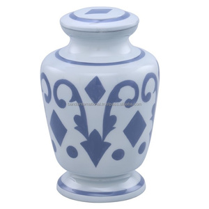 Urnas Funerarias de Aluminio para Adultos con Acabado de Granito Blanco, Urnas de Cremación de Buena Calidad para Humanos - Product Image 6