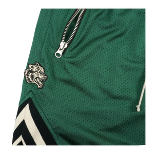 Pantalones cortos de malla de poliéster para hombre, ropa para trotar con logotipo personalizado, diseño de tu propio logotipo, de la mejor calidad - Product Image 2
