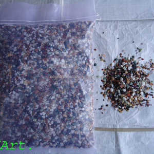 Cailloux modernes en pierre naturelle multicolore lisse et polie pour aquarium et décoration intérieure d'articles triés sur le volet - Product Image 3