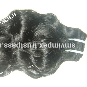 ผมมนุษย์ธรรมชาติการทอผ้าเส้นผมของมนุษย์วัดผมมนุษย์ดิบ Wafting - Product Image 3