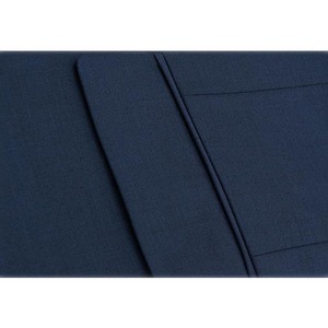 Traje de Negocios Azul Marino de Diseño Nuevo BSCI 2019, Tejido de Viscosa, Doble Botonadura, Corte Moderno y Ajustado, Blazer Personalizado para Hombre - Product Image 6