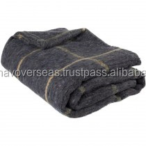 Bán Sỉ Nhà Cung Cấp Chăn Nhà Tù Hạng Nặng Làm Bằng Len Ấm Áp Và Mềm Mại Có Sọc Với Số Lượng Lớn Từ Ấn Độ - Product Image 5