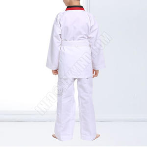 Uniformes ligeros de algodón y poliéster para niños y adultos, Taekwondo, Karate, Judo, Taekwondo, manga larga, Unisex - Product Image 2