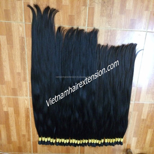 Extensions de cheveux humains vierges Remy 100% non traités de haute qualité, 8"-32", 100g en vrac, prix d'usine - Product Image 5
