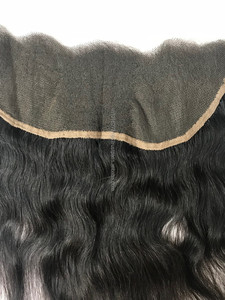 Cheveux Humains Indiens Remy Lace Front Perruque Vague Naturelle Cheveux Indiens Temple Style Exportation En Gros - Product Image 2