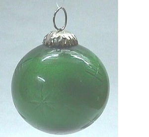 Ornements en verre suspendus de Noël 2016 - Product Image 1