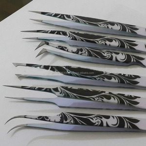 แหนบต่อขนตาทำจากสเตนเลสสตีลสินค้าสั่งติดป้ายได้ตามต้องการ - Product Image 1