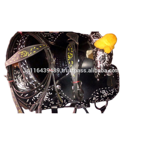 VENDO CUERO GENUINO Western Show Sillín EN; dólar 60 tamaños 14 15 16 17 18 - Product Image 2