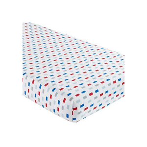 New Design Waterproof 100% Organic Cotton Baby Crib Sheet - Product Image 1