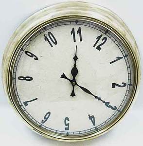 Reloj de pared antiguo, decoración del hogar, de pared - Product Image 1