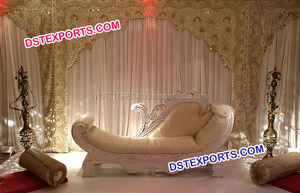 Corne du roi Royal en laiton, canapé de mariage asiatique,, neuf Design, assemblage autonome - Product Image 2