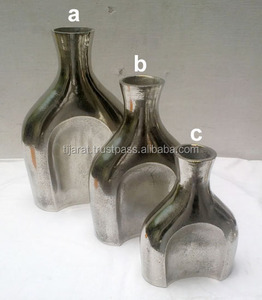 VASE à fleurs en métal ALUMINIUM pour décoration de maison VASE en métal décoration de mariage décoration de jardin meilleure qualité LOGO personnalisé - Product Image 6