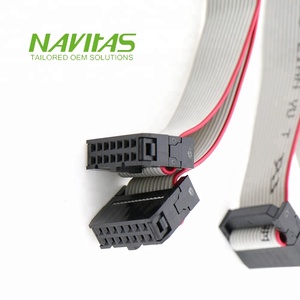 Cable plano IDC de 14 pines personalizado UL2651 Conjunto de paso de 2,54mm - Product Image 2