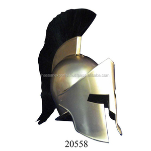 Casque à armure spartiates, équipement de protection avec duvet - Product Image 1