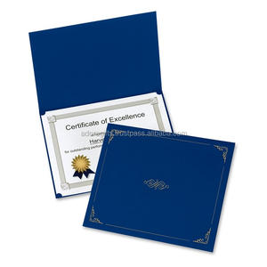 โฟลเดอร์หนังเทียมปกประกาศนียบัตรสำหรับผู้ถือใบรับรองลวดลาย A4ทำจากหนัง PU ที่ได้รับแรงบันดาลใจจากการออกแบบกระเป๋า - Product Image 1