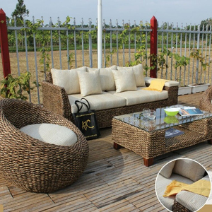 2018 de la UE de diseño de lujo sofá de ratán muebles de salón - Product Image 1