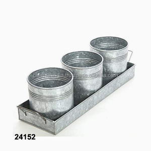 3 Pots à herbes, plateau long, avec livraison gratuite gratuite - Product Image 1