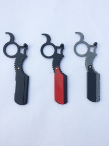 Navajas de Afeitar Profesionales para Dedos, de Acero de Alta Calidad, Multicolores - Product Image 3