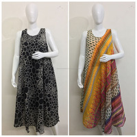 Nouvelle collection été : Robe décontractée grande taille pour femme en Georgette, infroissable, respirante, coupe parapluie, longueur genou, imprimé floral, pour la plage