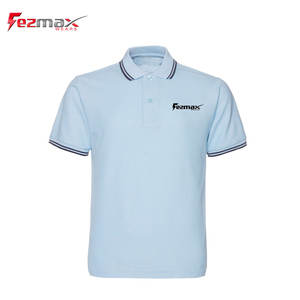 Camiseta morada para Polo para hombre, gran oferta, talla grande, diseño liso, transpirable, talla grande para camiseta polo - Product Image 2