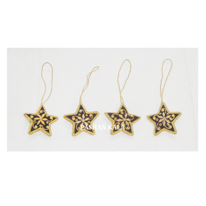 Star Shape Zari Embroidery Ornaments for Hanging - Product Image 1