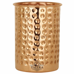 Martillo de fabricante indio para bebidas, vidrio de cobre - Product Image 1